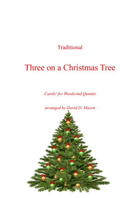 Three on a Christmas Tree (arr. David D. Mason)