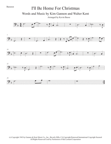 I'll Be Home For Christmas (arr. Kevin Busse)