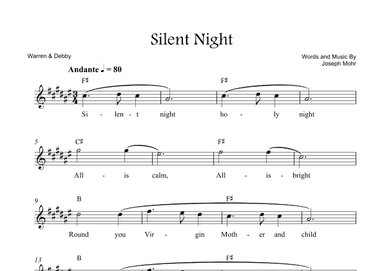 Silent Night (arr. Warren & Debby)