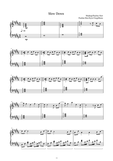 Slow Down (arr. Madnap Feat. Pauline Herr)