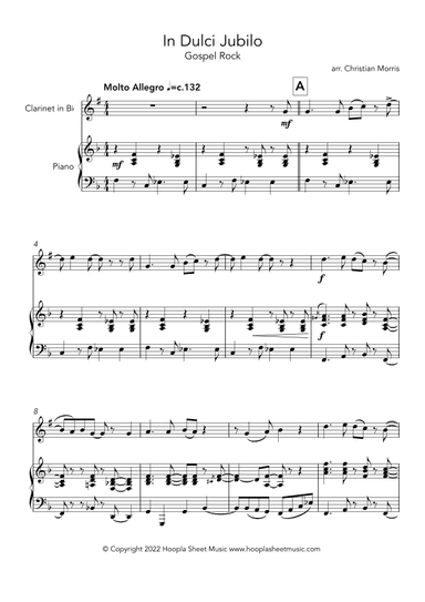 In Dulci Jubilo, Gospel Rock (arr. Christian Morris)