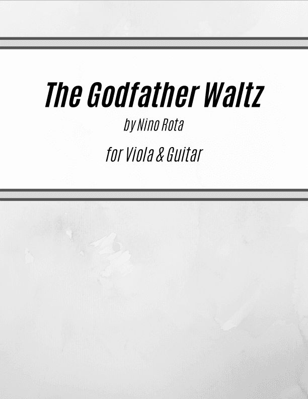 The Godfather Waltz (arr. Kenneth Pasciak)