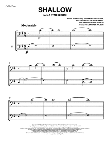 Shallow (arr. Jennifer Wilson)