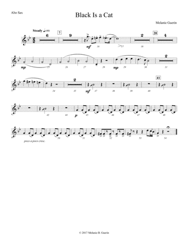 Black is a Cat- instrumental parts