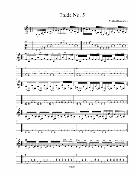 Etude no. 5