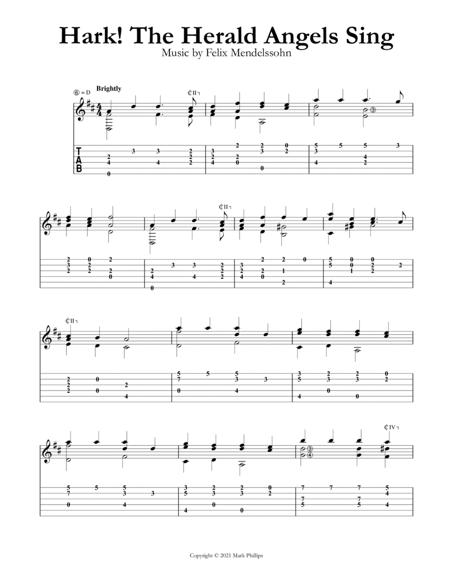 Hark! The Herald Angels Sing (arr. Mark Phillips)