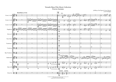 Forever Autumn (arr. Kevin P Holdgate)