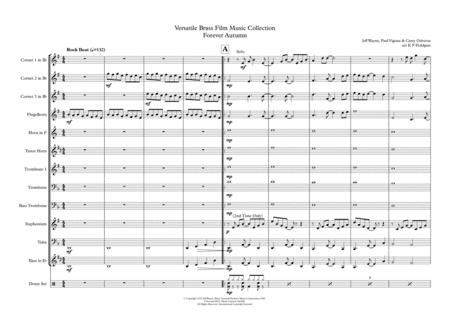 Forever Autumn (arr. Kevin P Holdgate)