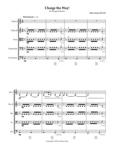 Charge the Way! for String Orchestra