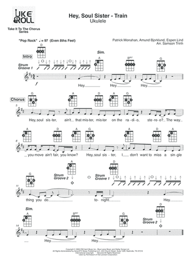 Hey, Soul Sister (arr. Samson Trinh)