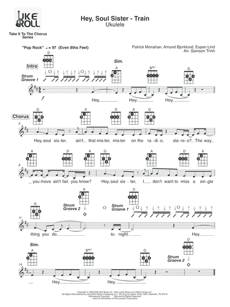 Hey, Soul Sister (arr. Samson Trinh)
