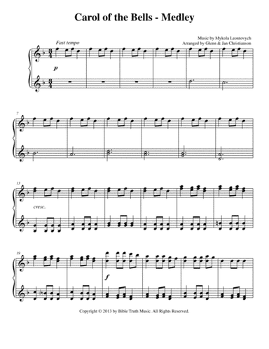 Carol Of The Bells (arr. Glenn & Jan Christianson)