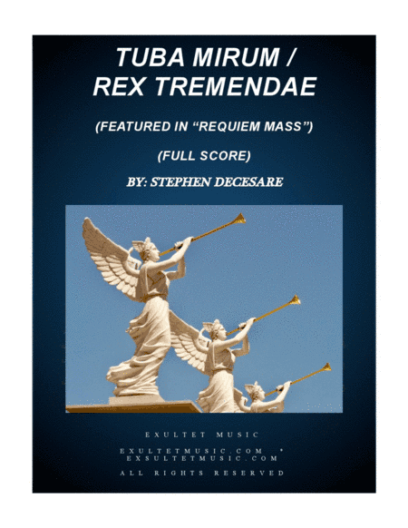 Tuba Mirum / Rex Tremendae Majestatis (from "Requiem Mass" - Full Score)