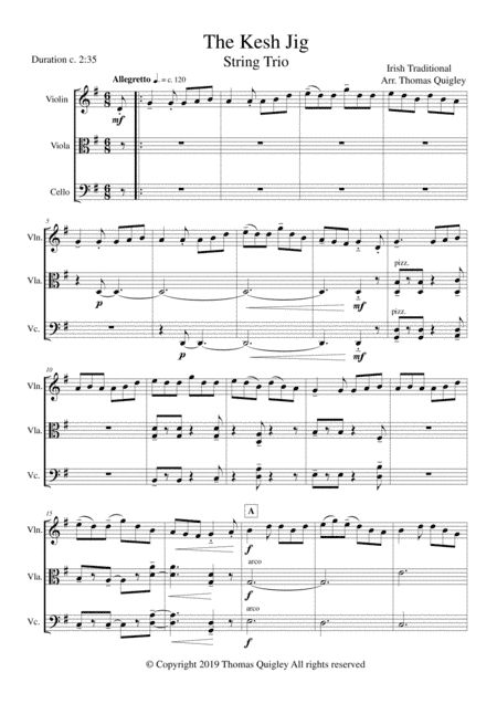 The Kesh Jig (arr. Thomas Quigley)