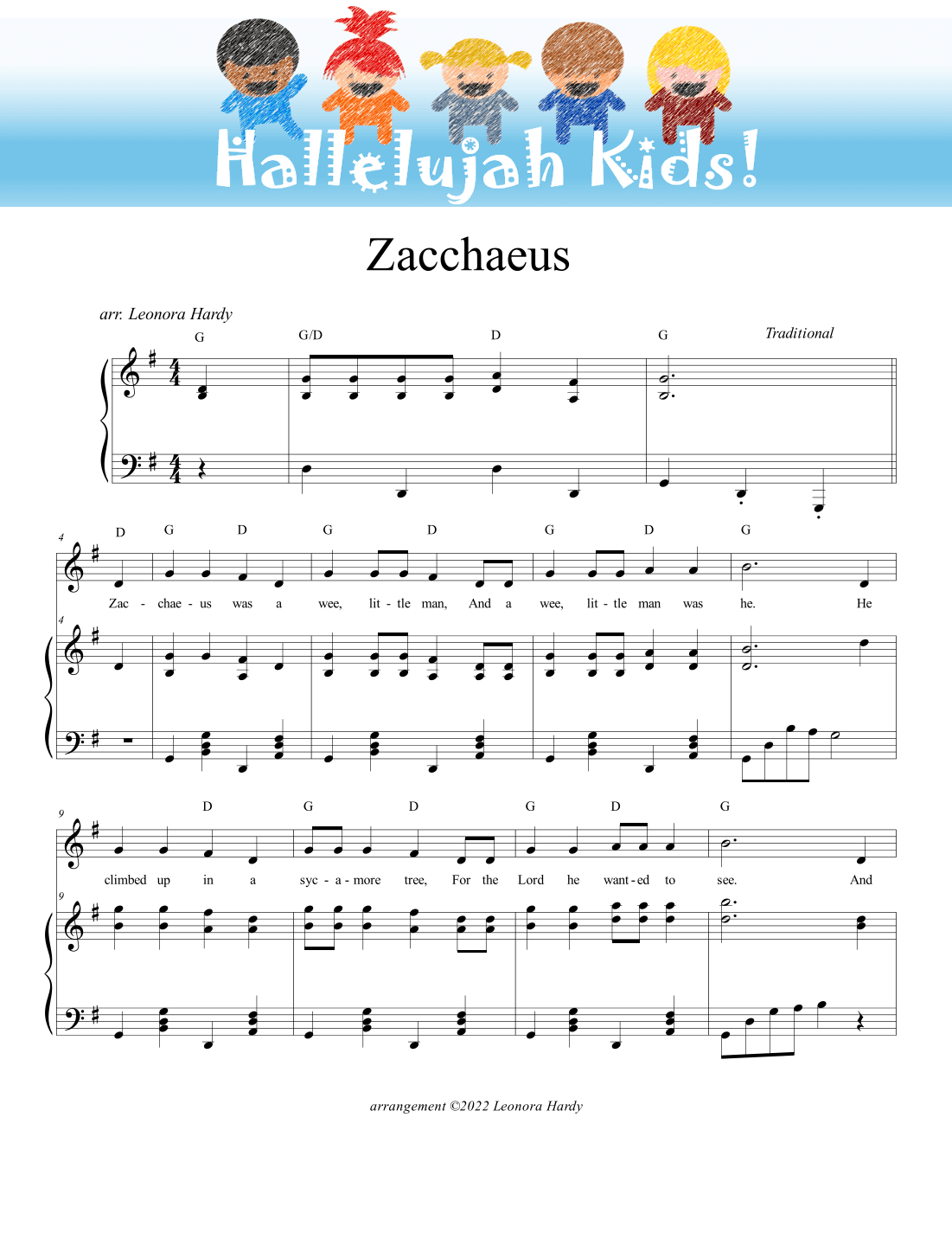 Zacchaeus (arr. Leonora Hardy)