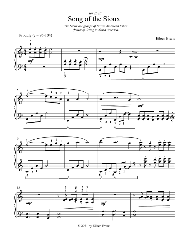 Song of the Sioux