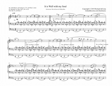 It is Well With My Soul (Ville du Havre) for Organ (arr. Richard deCosta)