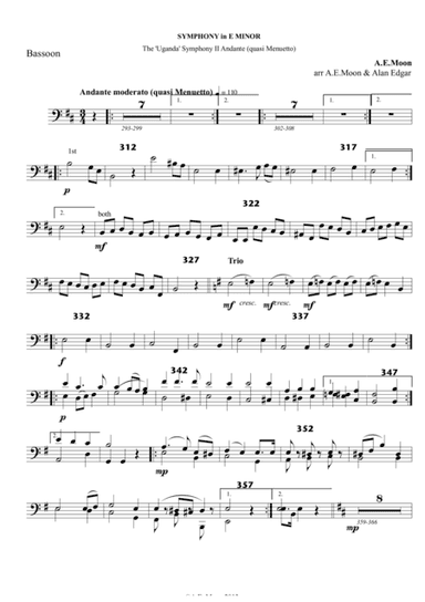 SYMPHONY in E MINOR SECOND MOVEMENT