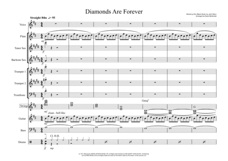 Diamonds Are Forever (arr. Daryl McKenzie)