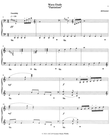Wave Etude "Patriotism"