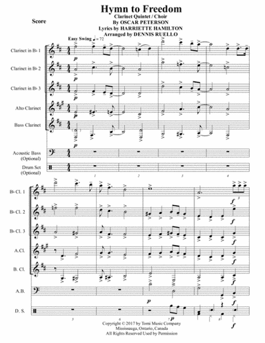 Hymn To Freedom (arr. Dennis Ruello)
