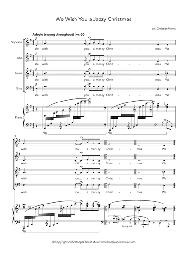 We Wish You a Jazzy Christmas (We Wish You a Merry Christmas) (arr. Christian Morris)