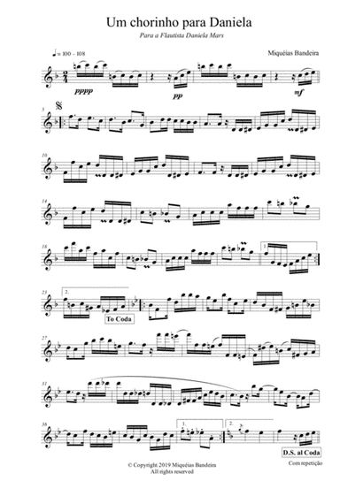 Um Chorinho para Daniela