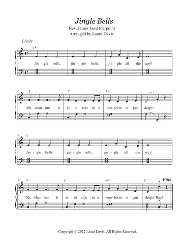 Jingle Bells (arr. Laura Davis)