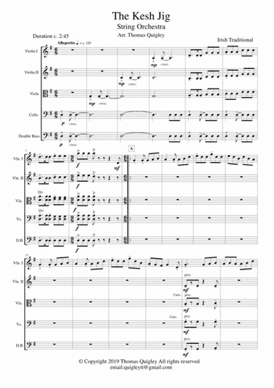 The Kesh Jig (arr. Thomas Quigley)