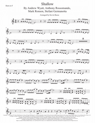 Shallow (arr. Kevin Busse)