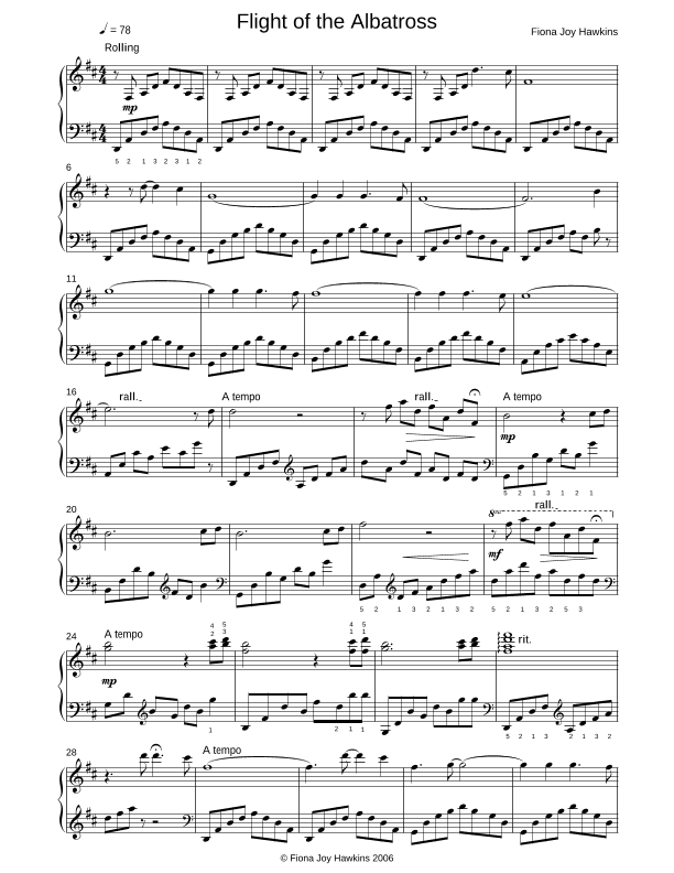 Flight of the Albatross