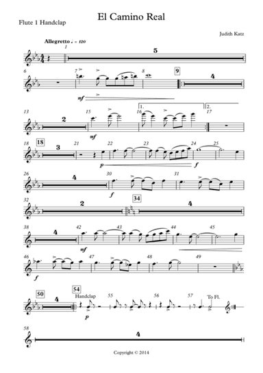 El Camino Real - band parts