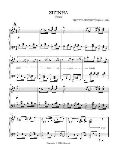 ZIZINHA (arr. Globrazil)