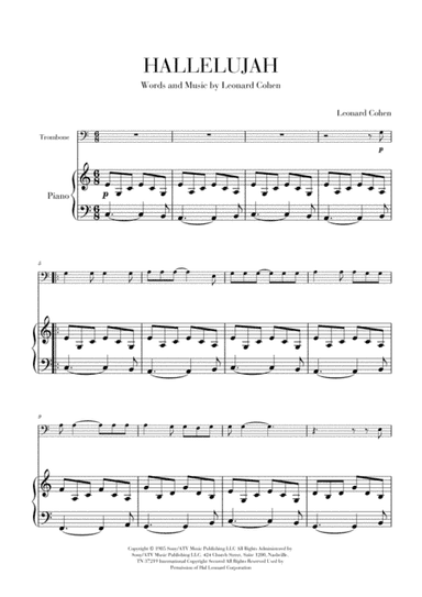 Hallelujah (arr. Cadenza Editions)