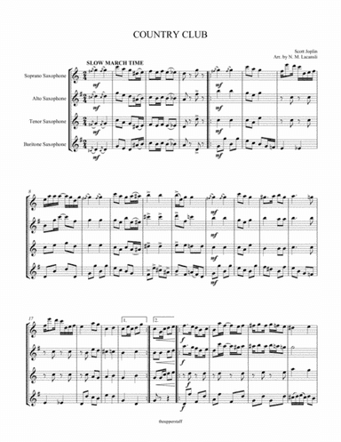 Country Club (arr. Nick Lacanski)