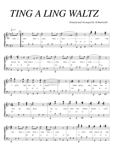 Ting a Ling (arr. Al Battistelli)