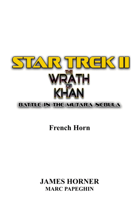 Battle In The Mutara Nebula (arr. Marc Papeghin)