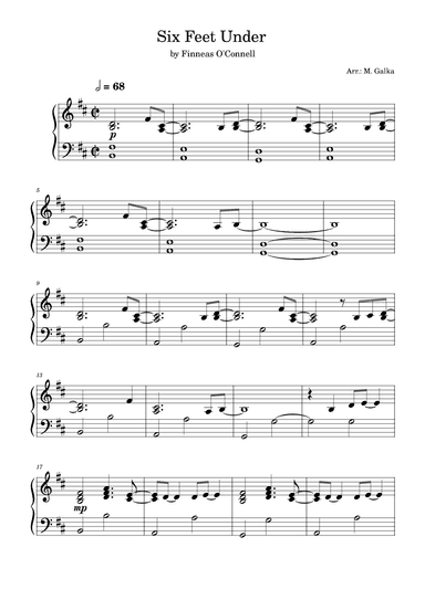 Six Feet Under (arr. M. Galka)