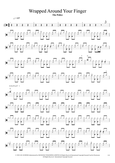 Wrapped Around Your Finger (arr. Cyril Mayer)