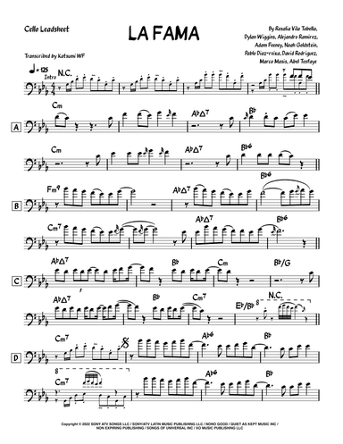 La Fama (arr. Katsumi WF)