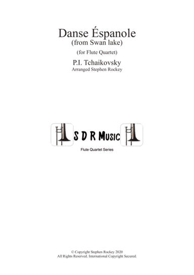 Spanish Dance from Swan Lake for Flute Quartet (arr. Stephen Rockey)