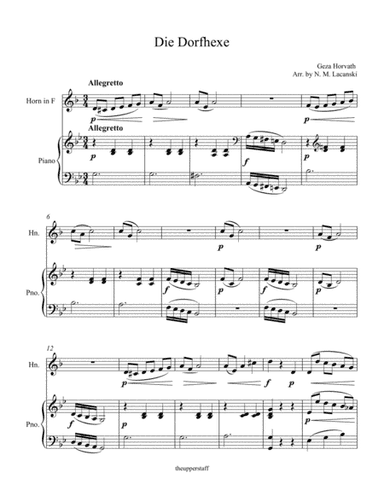 Die Dorfhexe (arr. Nick Lacanski)