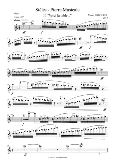 Stèles -Pierre Musicale II