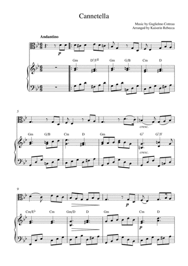 Cannetella (arr. Kaiserin Rebecca)