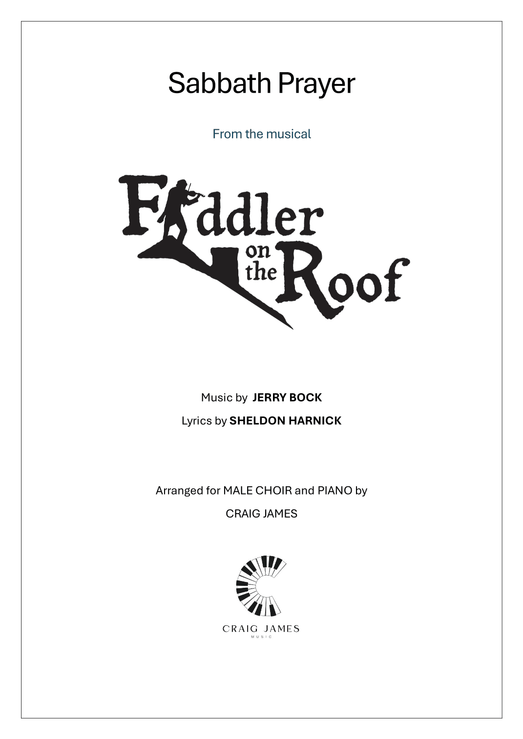 Sabbath Prayer (arr. Craig James)
