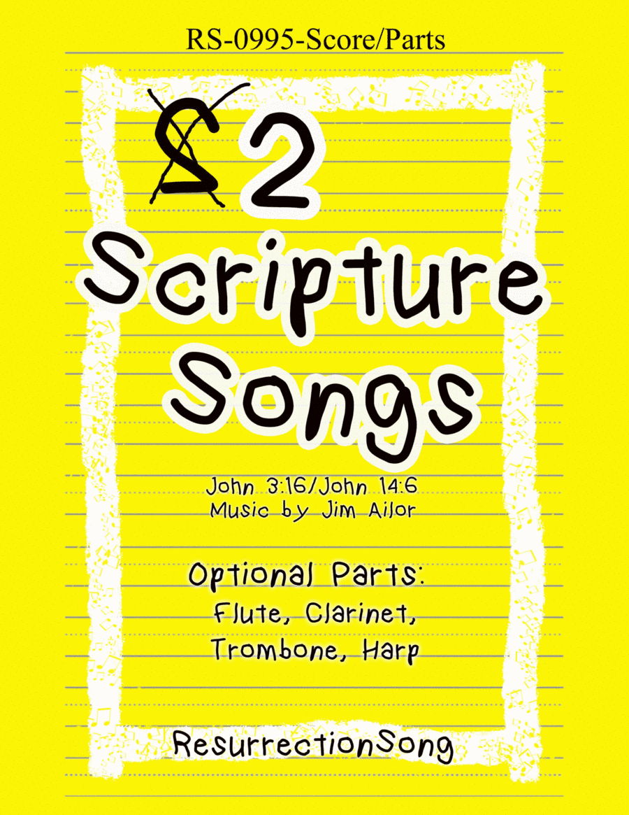 2 Scripture Songs (Conductor Score)