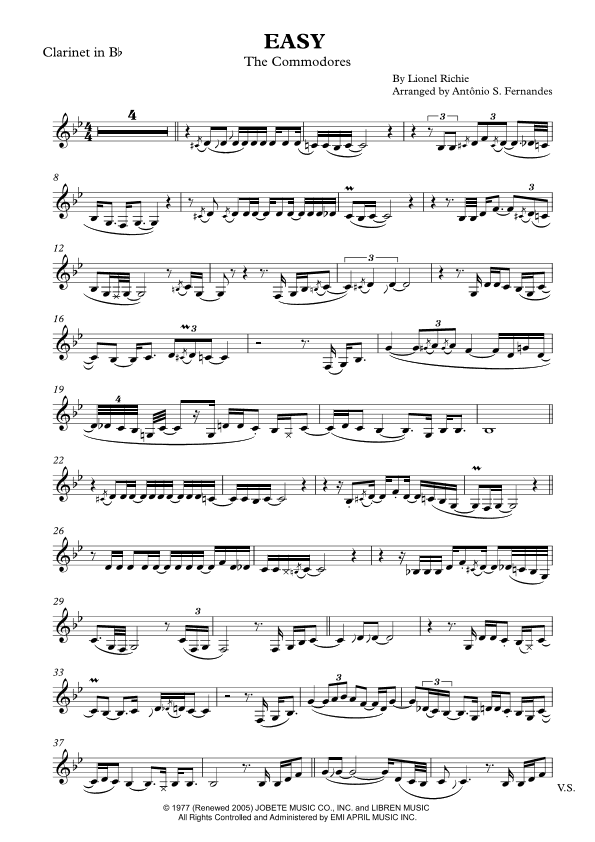 Easy (arr. Antônio S. Fernandes)