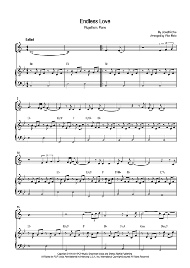 Endless Love (arr. Vitor Melo)