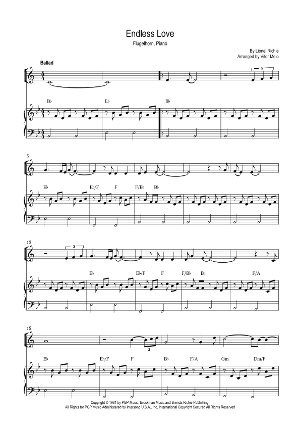 Endless Love (arr. Vitor Melo)