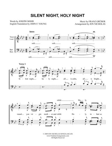 Silent Night, Holy Night (arr. Jon Nicholas)